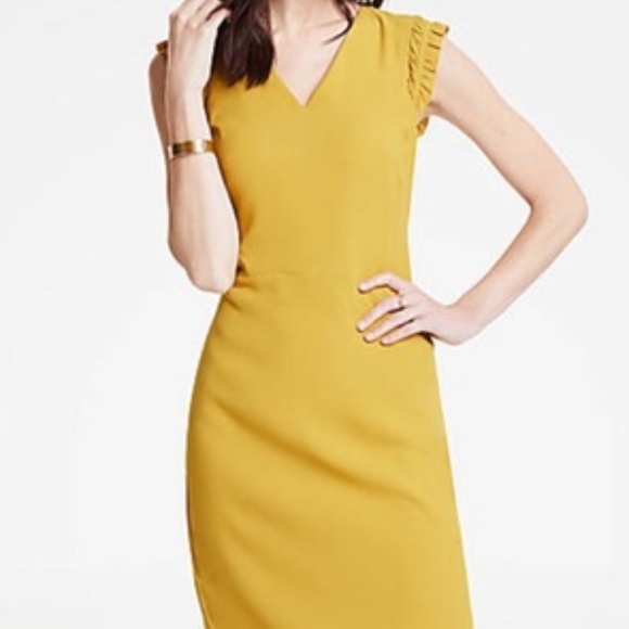 Ann Taylor Dresses & Skirts - 💕 Ruffle Sheath Dress ❤💕